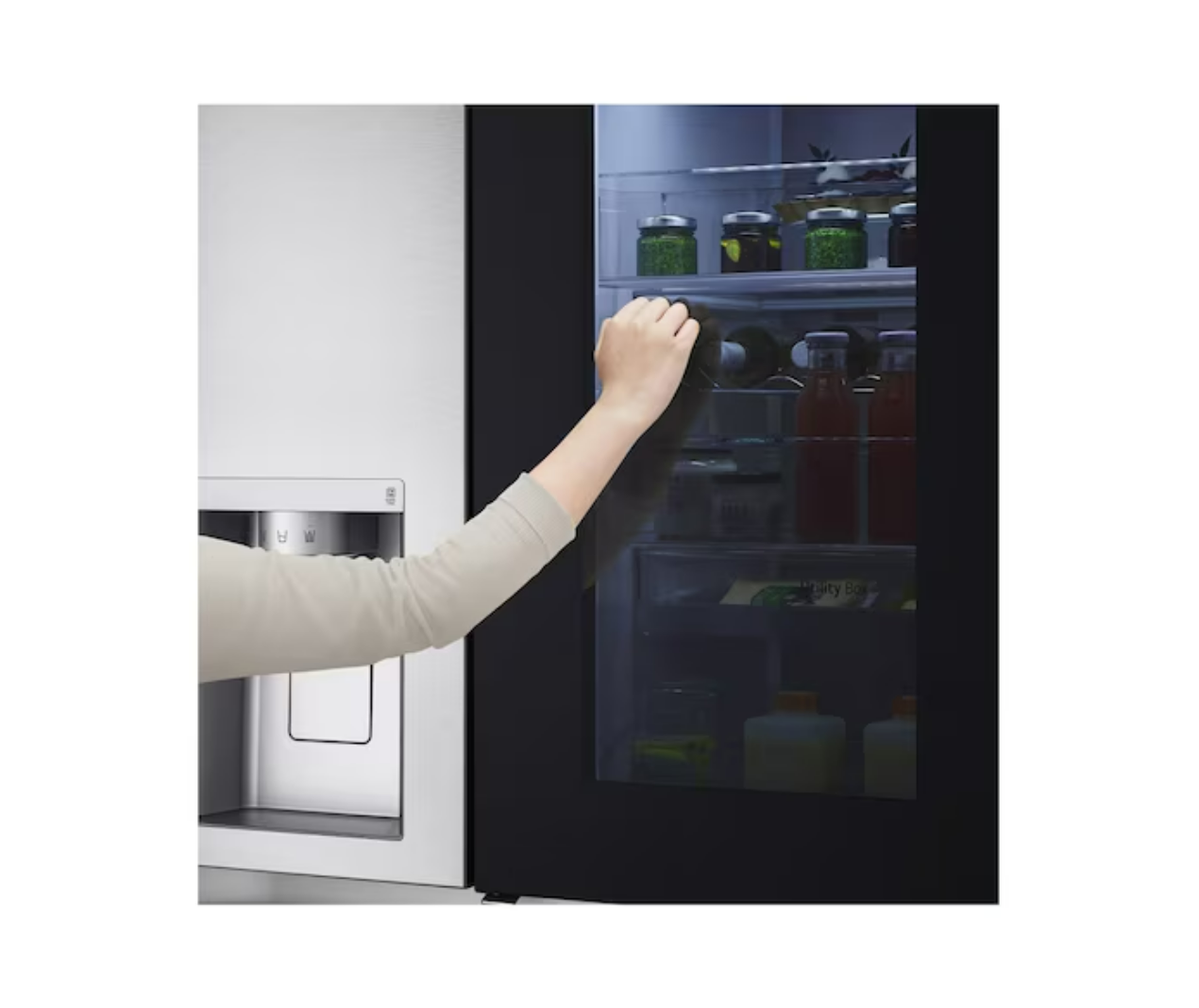 LG REF 635L NF SIDE BY SIDE SILVER GR-X257CSES – Image 5
