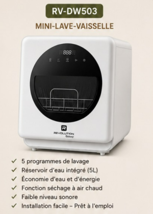 REVOLUTION LAVE-VAISSELE 5P RV-DW503