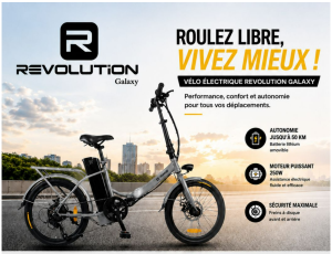 REVOLUTION VELO ELECTRIQUEB R-RANG YSD20