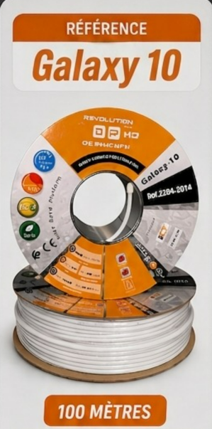 REVOLUTION CABLE 100M  GALAXY-10