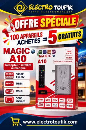 MAGIC DEMO A10          100+5 GRATUIT