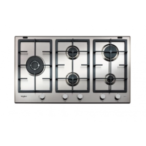 WHIRPOOL PLAQUE 5 FEU 90CM IXELIUM GMAL9522IXL