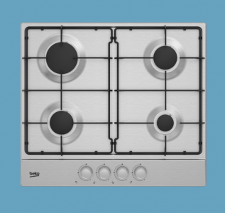BEKO PLAQUE 4F INOX 60CM HIAG64223SX