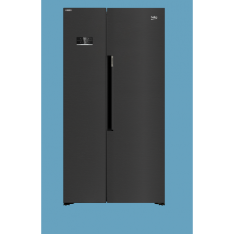 BEKO REF 640L NET SIDE BY SIDE INOX DARK GN164022XBR