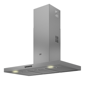 BEKO HOTTE 90CM INOX CHEMINE BHCB91622BXH