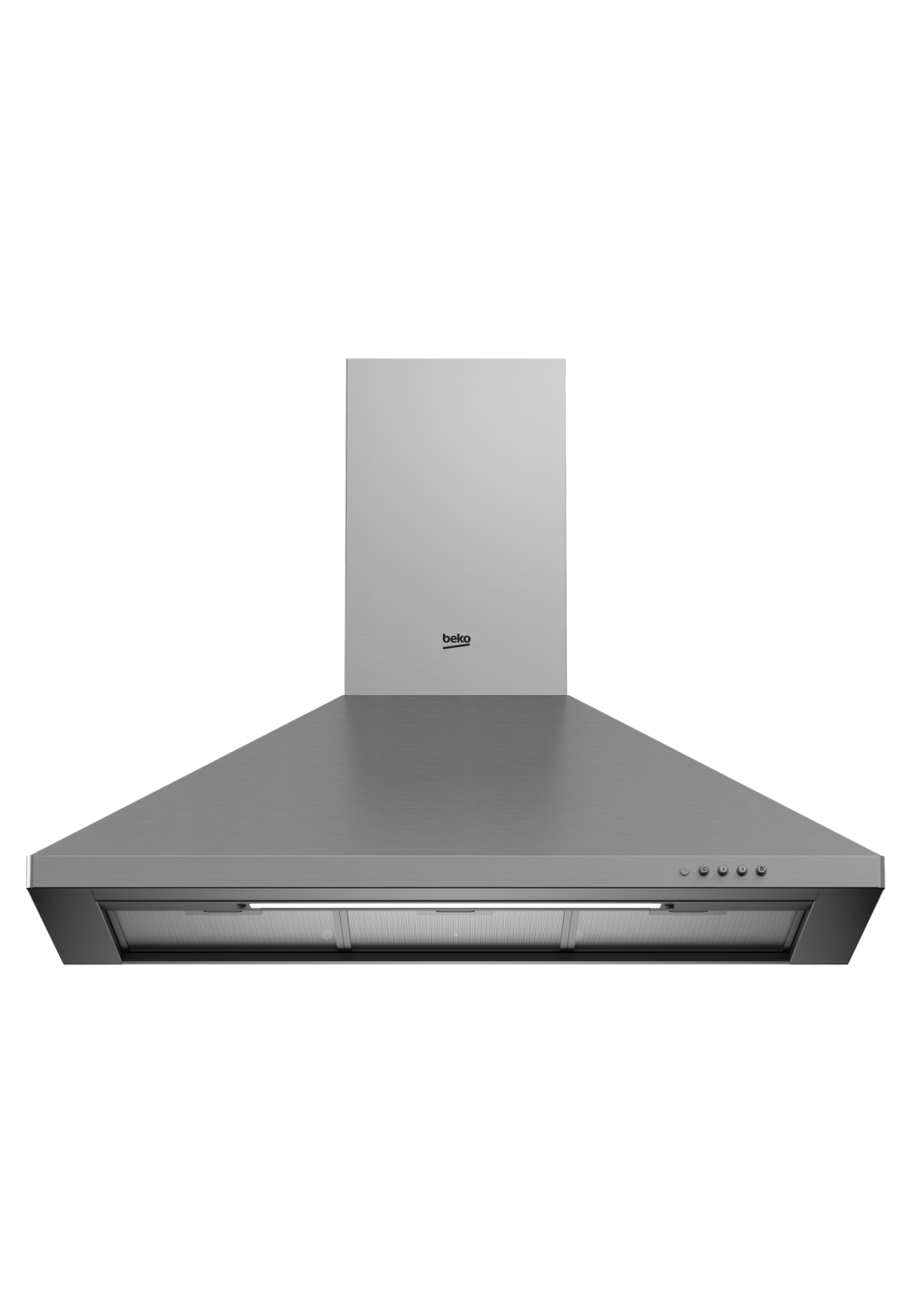 BEKO HOTTE 90CM INOX PYRAMID CWB9441XNH