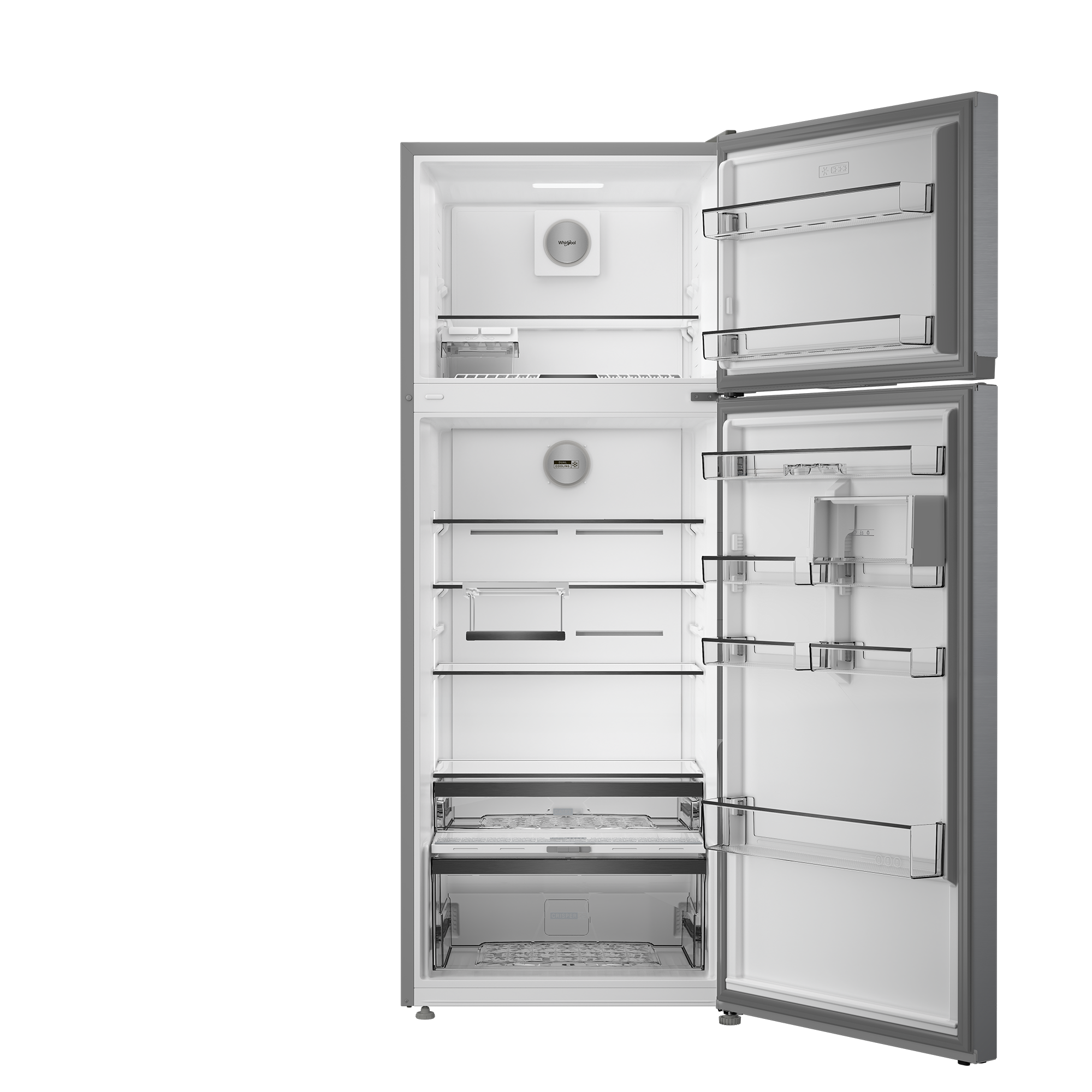 WHIRPOOL REF 480L/422L NET INOX AV/AFICH WTMF706462XNA/E – Image 4