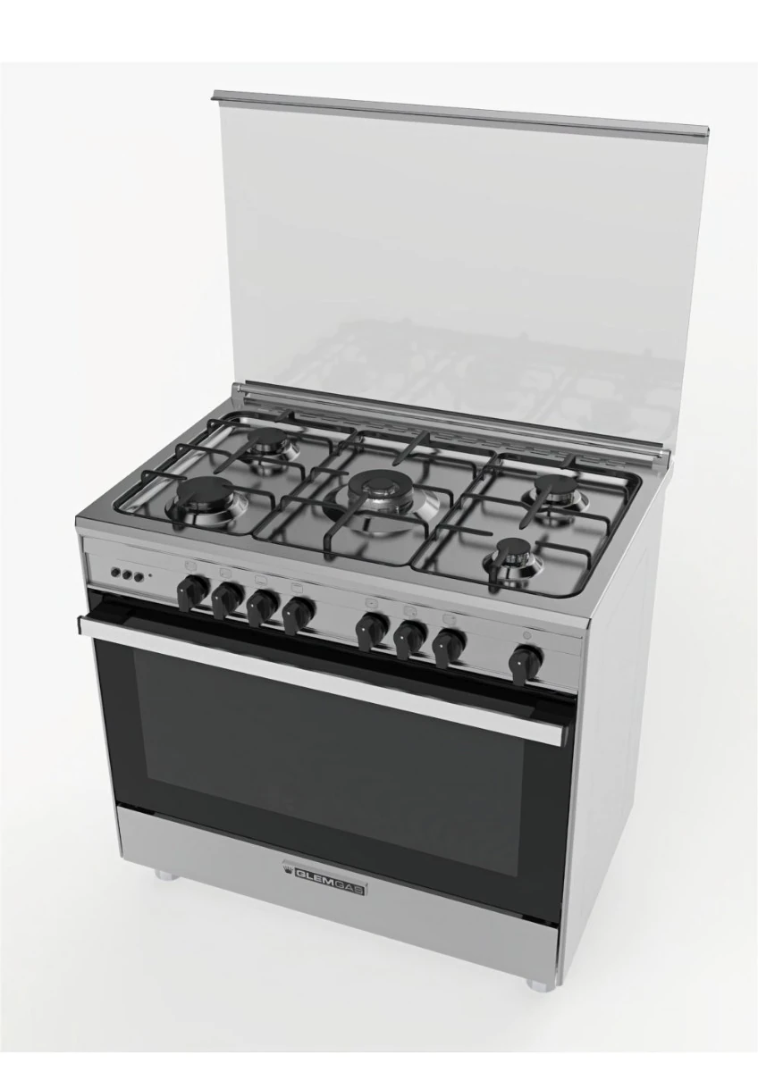 MACLAY CUISINIER 5 FEUX INOX 80CM C6080SS-DC-447-L-ID-ECO