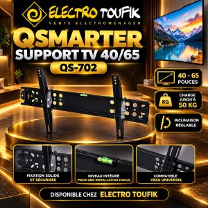 QSMARTER SUPPORT TV 40/65 QS-702