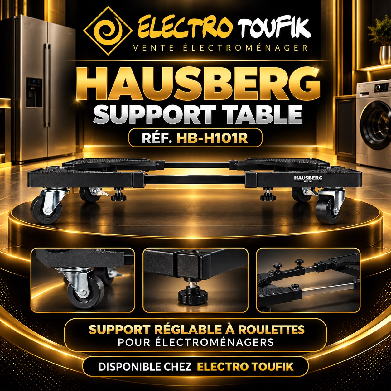 HAUSBERG SUPPORT TABLE REF MAL HB-H101R